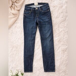 Current/Elliot Dark Wash Straight Leg Denim Jeans